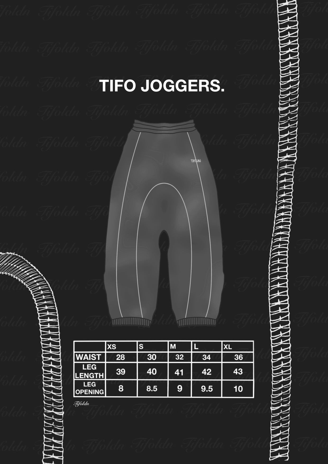 TIFO Grey Joggers